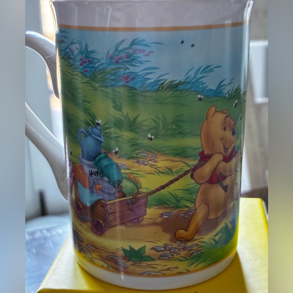 Winnie the Pooh Mug with Colorful Scene